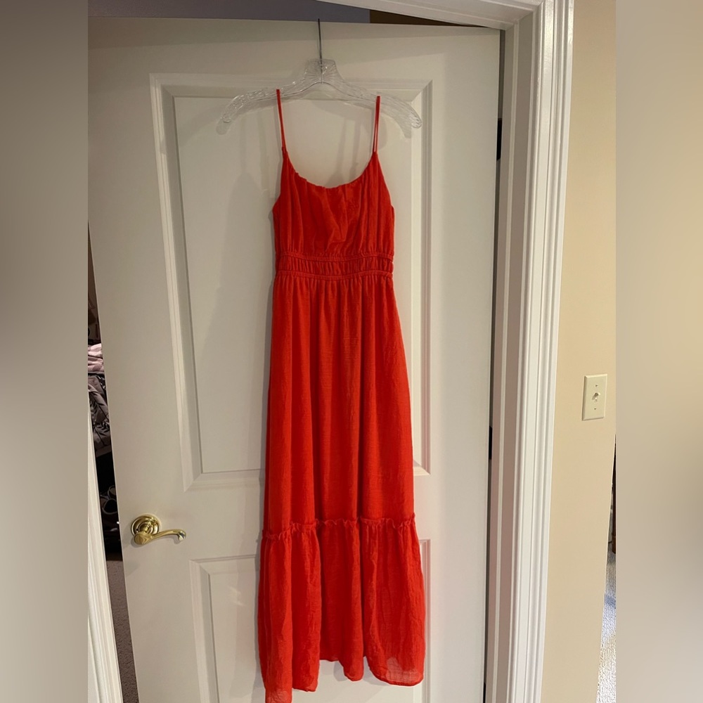 Tjmaxx Red maxi dress- so cute!!!